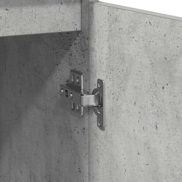 vidaXL Komoda betónovo sivá 29,5x34x76 cm kompozitné drevo – Obrázok 11