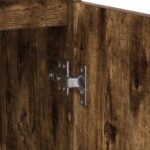 vidaXL Komoda dymový dub 29,5x34x76 cm kompozitné drevo – Obrázok 11