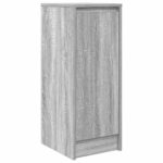 vidaXL Komoda sivý dub sonoma 29,5x34x76 cm kompozitné drevo – Obrázok 2