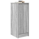 vidaXL Komoda sivý dub sonoma 29,5x34x76 cm kompozitné drevo – Obrázok 4