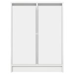 vidaXL Komoda, biela 57x34x76 cm, kompozitné drevo – Obrázok 6