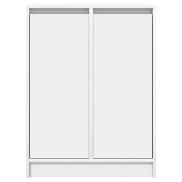 vidaXL Komoda, biela 57x34x76 cm, kompozitné drevo – Obrázok 6