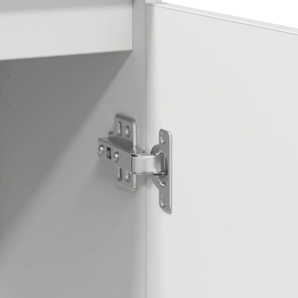 vidaXL Komoda, biela 57x34x76 cm, kompozitné drevo – Obrázok 10