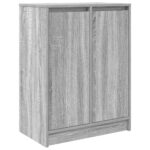 vidaXL Komoda sivá sonoma 57x34x76 cm kompozitné drevo – Obrázok 2