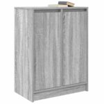 vidaXL Komoda sivá sonoma 57x34x76 cm kompozitné drevo – Obrázok 4