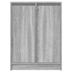 vidaXL Komoda sivá sonoma 57x34x76 cm kompozitné drevo – Obrázok 6