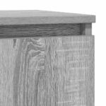 vidaXL Komoda sivá sonoma 57x34x76 cm kompozitné drevo – Obrázok 9