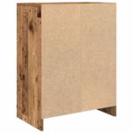 vidaXL Komoda staré drevo 57x34x76 cm kompozitné drevo – Obrázok 8