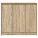 vidaXL Komoda dub sonoma 85x34x76 cm kompozitné drevo – Obrázok 6