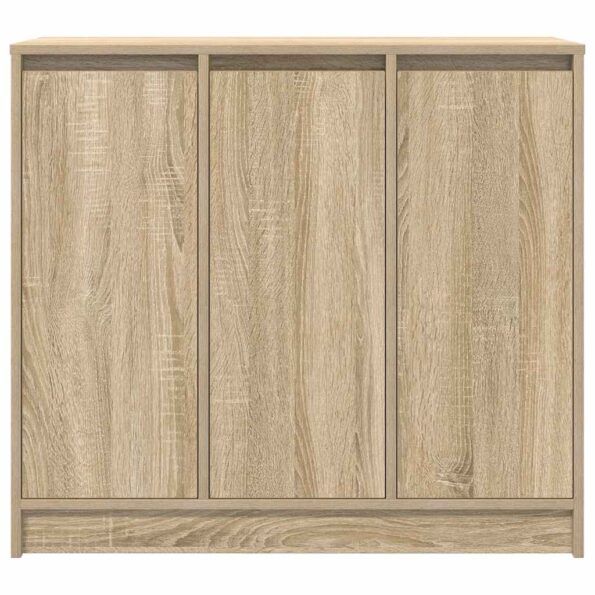 vidaXL Komoda dub sonoma 85x34x76 cm kompozitné drevo – Obrázok 6