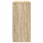 vidaXL Komoda dub sonoma 85x34x76 cm kompozitné drevo – Obrázok 7