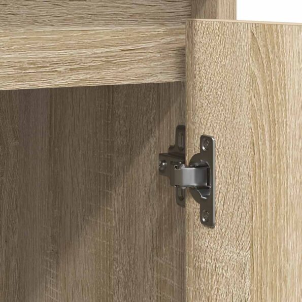 vidaXL Komoda dub sonoma 85x34x76 cm kompozitné drevo – Obrázok 10