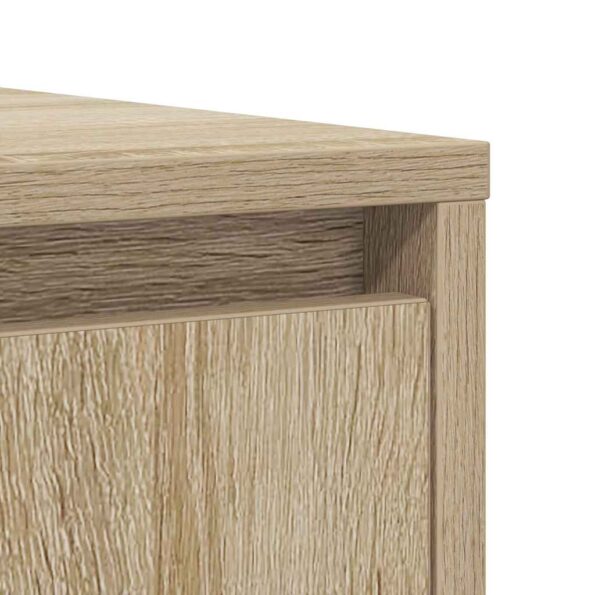 vidaXL Komoda dub sonoma 85x34x76 cm kompozitné drevo – Obrázok 11