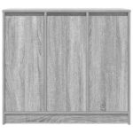 vidaXL Komoda sivý dub sonoma 85x34x76 cm spracované drevo – Obrázok 6