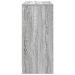 vidaXL Komoda sivý dub sonoma 85x34x76 cm spracované drevo – Obrázok 7