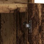 vidaXL Komoda staré drevo 85x34x76 cm kompozitné drevo – Obrázok 10