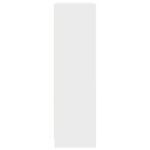 vidaXL Skrinka so zásuvkou Biela 55,5x34x119,5 cm Konštrukčné drevo – Obrázok 7