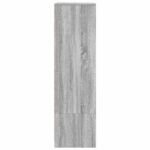 vidaXL Skrinka so zásuvkou Sivá Sonoma 55,5x34x119,5 cm – Obrázok 7