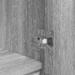 vidaXL Skrinka so zásuvkou Sivá Sonoma 55,5x34x119,5 cm – Obrázok 11