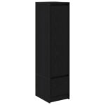 vidaXL Highboard Black Oak 29,5x34x119,5 cm Engineered Wood – Obrázok 2
