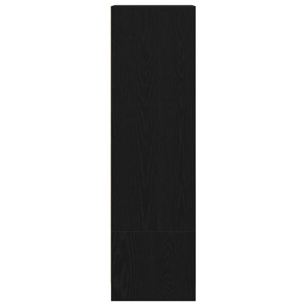 vidaXL Highboard Black Oak 29,5x34x119,5 cm Engineered Wood – Obrázok 7