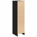 vidaXL Highboard Black Oak 29,5x34x119,5 cm Engineered Wood – Obrázok 8