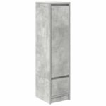 vidaXL Highboard Concrete Grey 29,5x34x119,5 cm Engineered Wood – Obrázok 2