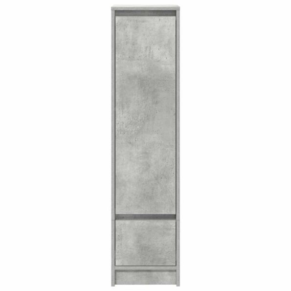 vidaXL Highboard Concrete Grey 29,5x34x119,5 cm Engineered Wood – Obrázok 6