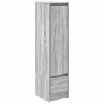 vidaXL Highboard Grey Sonoma 29,5x34x119,5 cm Engineered Wood – Obrázok 2