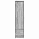 vidaXL Highboard Grey Sonoma 29,5x34x119,5 cm Engineered Wood – Obrázok 6