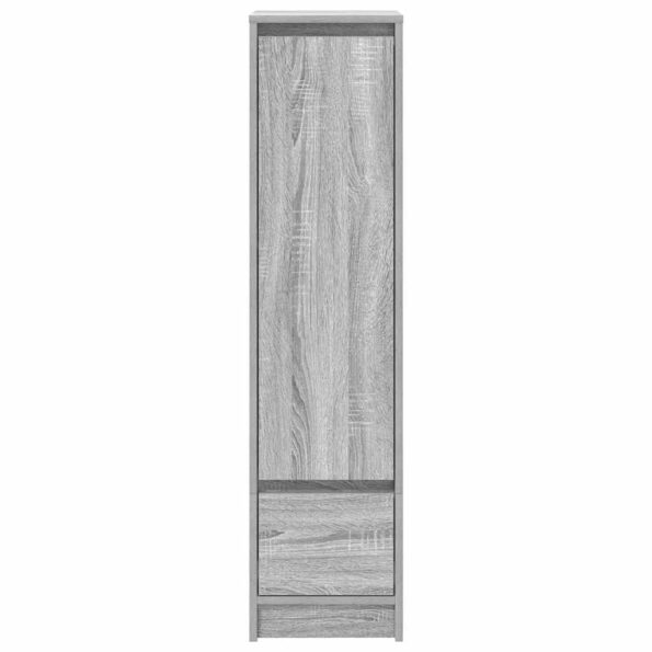 vidaXL Highboard Grey Sonoma 29,5x34x119,5 cm Engineered Wood – Obrázok 6