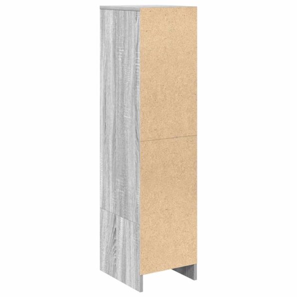 vidaXL Highboard Grey Sonoma 29,5x34x119,5 cm Engineered Wood – Obrázok 8