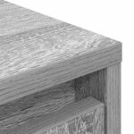 vidaXL Highboard Grey Sonoma 29,5x34x119,5 cm Engineered Wood – Obrázok 10