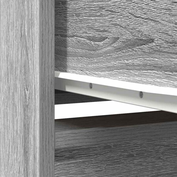 vidaXL Highboard Grey Sonoma 29,5x34x119,5 cm Engineered Wood – Obrázok 11