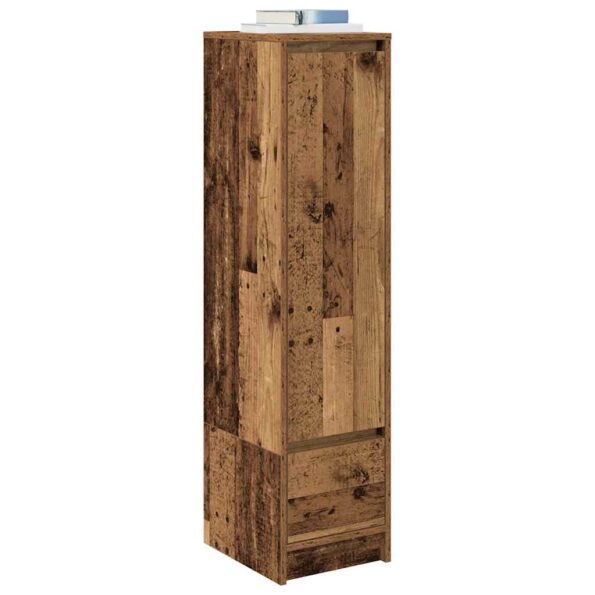vidaXL Highboard Old Wood 29,5x34x119,5 cm Engineered Wood – Obrázok 4