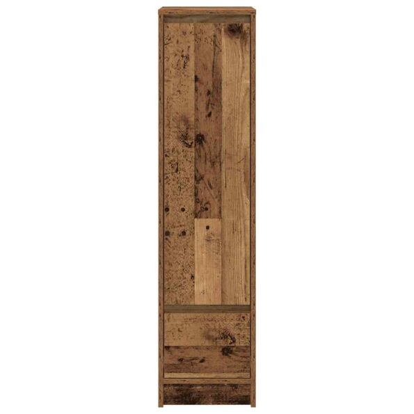 vidaXL Highboard Old Wood 29,5x34x119,5 cm Engineered Wood – Obrázok 6