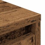 vidaXL Highboard Old Wood 29,5x34x119,5 cm Engineered Wood – Obrázok 10