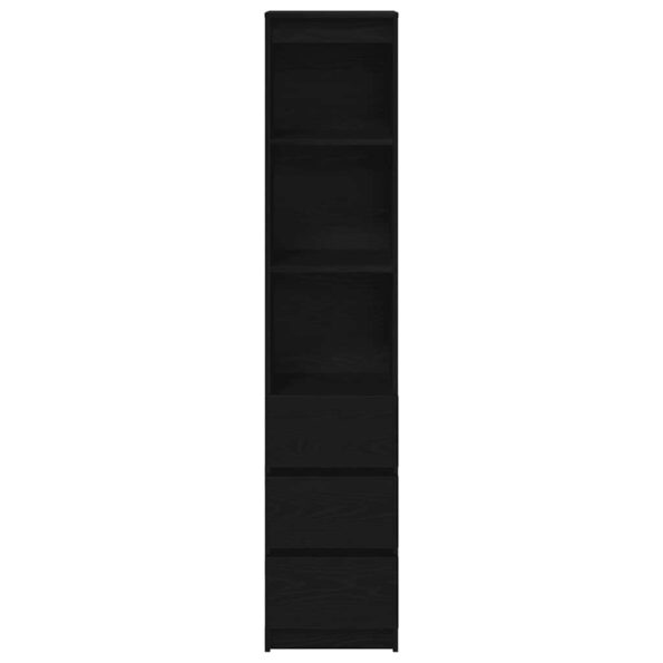 VXL8721158705815_g_en_hd_4.jpg vidaXL Highboard Black Oak 37,5x35x180 cm Engineered Wood – Obrázok 6