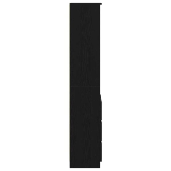 VXL8721158705815_g_en_hd_5.jpg vidaXL Highboard Black Oak 37,5x35x180 cm Engineered Wood – Obrázok 7