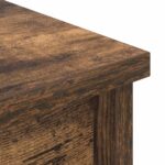 vidaXL Highboard Dub dymový 37,5x35x180 cm Upravené drevo – Obrázok 9