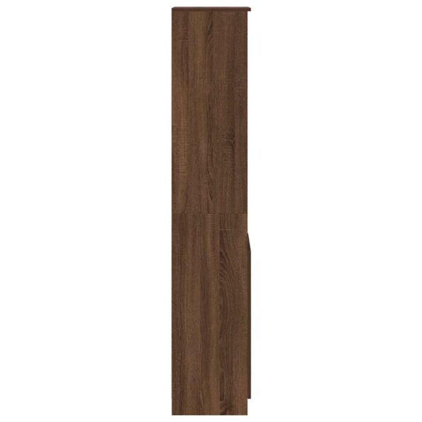 VXL8721158705952_g_en_hd_4.jpg vidaXL Highboard Hnedý dub 37,5x35x180 cm Konštruktérske drevo – Obrázok 6
