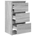 vidaXL Komoda sivá sonoma 37,5x35x76 cm kompozitné drevo – Obrázok 5
