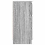 vidaXL Komoda sivá sonoma 37,5x35x76 cm kompozitné drevo – Obrázok 7