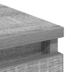 vidaXL Komoda sivý dub sonoma 80x35x76 cm spracované drevo – Obrázok 9