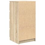 vidaXL Komoda dub sonoma 37,5x35x76 cm kompozitné drevo – Obrázok 8
