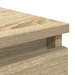 vidaXL Komoda dub sonoma 37,5x35x76 cm kompozitné drevo – Obrázok 9