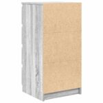 vidaXL Komoda sivá sonoma 37,5x35x76 cm kompozitné drevo – Obrázok 8