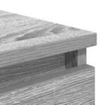 vidaXL Komoda sivá sonoma 37,5x35x76 cm kompozitné drevo – Obrázok 9