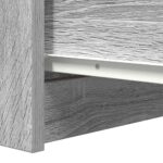 vidaXL Komoda sivá sonoma 37,5x35x76 cm kompozitné drevo – Obrázok 10
