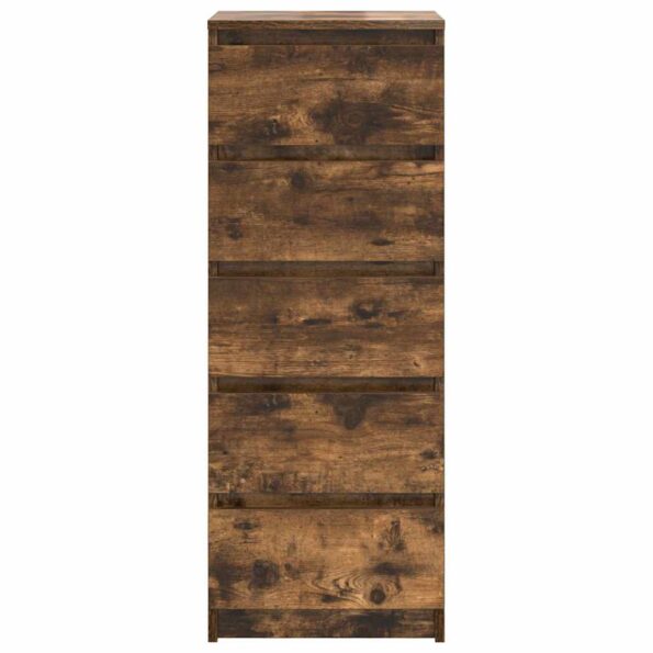 VXL8721158706836_g_en_hd_4.jpg vidaXL Komoda so zásuvkami, tmavý dub 37,5x35x99 cm, kompozitné drevo – Obrázok 6